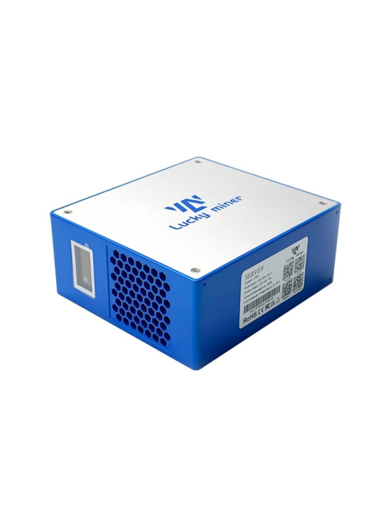 Lucky Miner LV07 – ASIC 1TH/s Ultra‑Efficient cu Șansa de a Descoperi un Bloc Bitcoin (Valoare Potențială ~3,2 BTC ≈ 900.000 Lei)